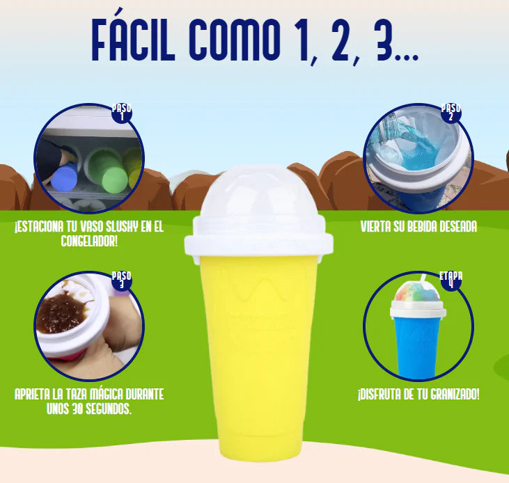 Frozen Magic  La Taza Mágica Para Granizados Instantáneos